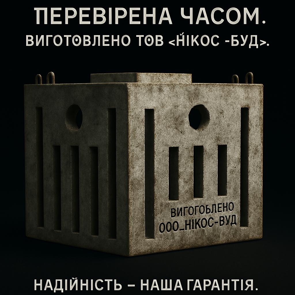 Дренажний модуль 1500 л. бетонний - Зображення 6