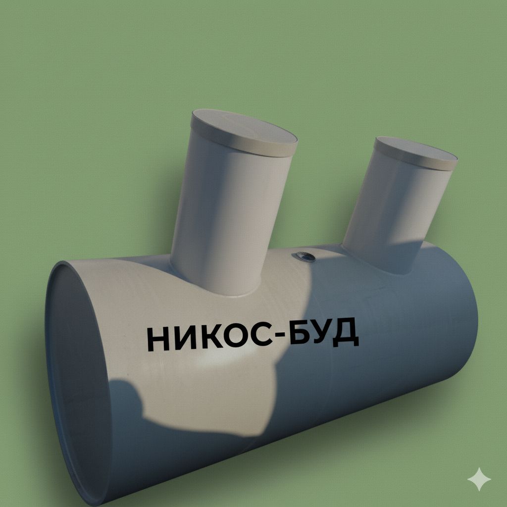 Септик для дачі «НІКОС-ГІБРИД» 6,6 м. куб. (очистка з електрикою до 98%, без електрики до 75%) - Зображення 16